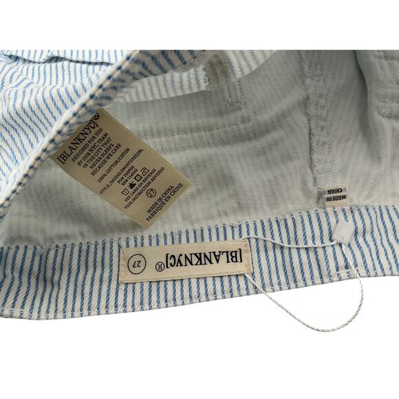 Blank Nyc Blue Cotton Joggers Size 27 - Picture 4 of 4